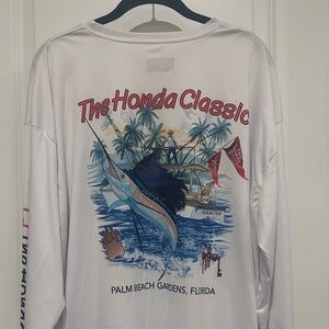 Guy Harvey The Honda Classic Palm Beach Gardens Graphic Long Sleeve - White